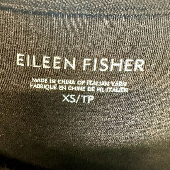 Eileen Fisher Midi Dress Women’s sz. XS TP Brown Viscose Blend Long Sleeve‎ - Picture 9 of 9